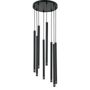 Lampa wisząca SOPEL LASER 33231 SIGMA czarna tuby