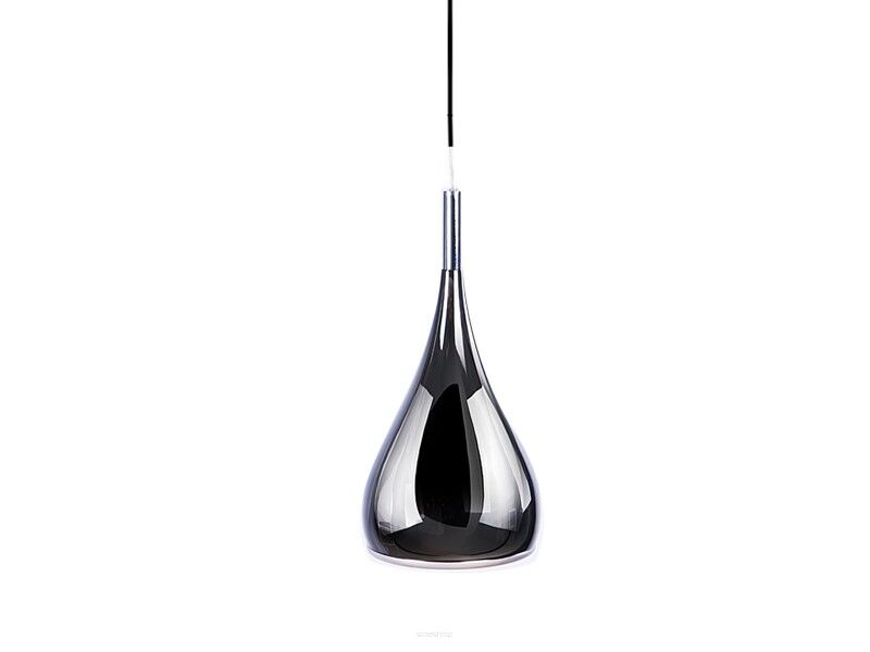 Lampa wisząca Spell Black Pearl AZzardo LP5035-BK1 AZ0288 z metalu o wykończeniu czarnej perły nowoczesna