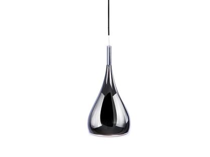 Lampa wisząca Spell Black Pearl AZzardo LP5035-BK1 AZ0288 z metalu o wykończeniu czarnej perły nowoczesna