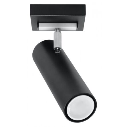 PLAFON DIREZIONE CZARNY SOLLUX  Lampa Ścienna NOWOCZESNY stal  SL.0499 metalowa lampa  SOLLUX LIGHTING tuby