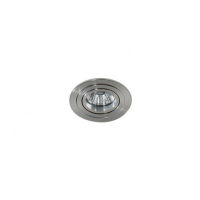 Lampa wpuszczana okrągła nowoczesna  Caro AZ2432 Azzardo aluminium