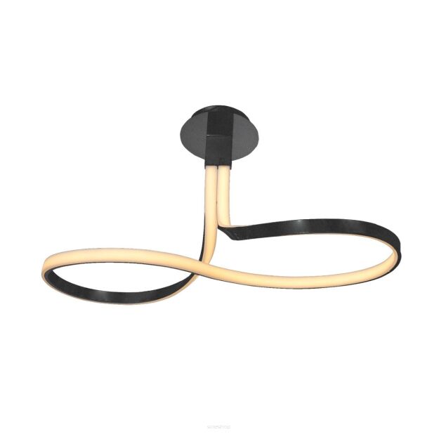 MX9932-1-3BD VISO LAMPA SUFITOWA CZARNA ZUMALINE