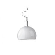 Lampa wisząca Gio AZzardo BP-4460 klosz wykonany z białego akrylu półokrągły 　