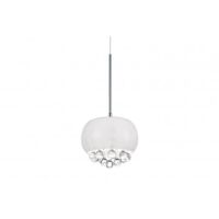 Lampa wisząca Quince 1 white/crystal AZ3080