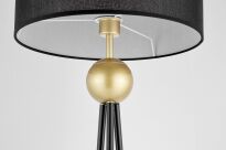 Lampa podłogowa BELFORTE LDF 5527 (GD+BK) Lumina Deco nowoczesna czarno-złota 165 - 3