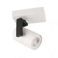 Reflektor MOLA SPL-2846-1 WH Italux Biały + czarny nowoczesny GU10