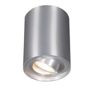 PLAFON ZUMA LINE RONDOO SPOT 44805 Z ALUMINIUM W KOLORZE SREBRNYM NOWOCZESNA TUBA