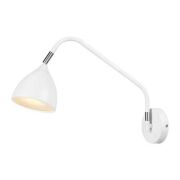 Kinkiet lampa ścienna VALENCIA 1L BIAŁY 107582 Markslojd skandynawski styl