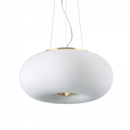 Żyrandol Arizona Sp5 214481  NOWOCZESNY IP20 SZKŁO Ideal Lux biała oprawa w stylu design