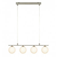 Lampa wisząca Quattro 107573 Markslojd minimalistyczna nowoczesna listwa 4 kule