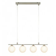 Lampa wisząca Quattro 107573 Markslojd minimalistyczna nowoczesna listwa 4 kule