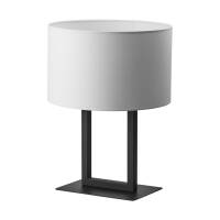 Lampa stołowa TESSA 5131 Zuma Line czarno-biała 55 cm