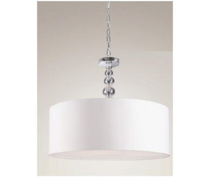 Lampa wisząca Elegance P0060 MAXlight biała kule szklane nowoczesna elegancka 45 cm średnicy