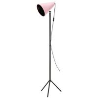 Lampa podłogowa CILLA 107928 Markslojd Różowy abażur czarna podstawa E27