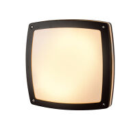 Oprawa FANO SQUARE  IP54 LED 9W AZ2186 Azzardo kwadratowa szara zewnetrzna/wewnetrzna