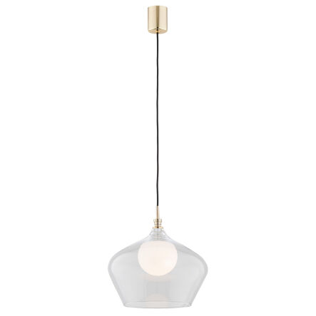 Lampa wisząca IRUN 4268 Argon Podwójny klosz 30 cm