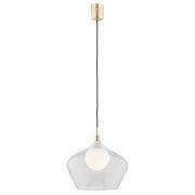 Lampa wisząca IRUN 4268 Argon Podwójny klosz 30 cm