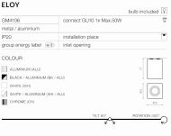Plafon Eloy biały AZzardo GM4106 WH AZ0929 prostokąt natynkowy techniczny - 3