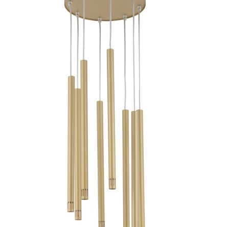 Lampa wisząca SOPEL LASER 33233 SIGMA złota tuby