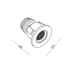 LAMPA WPUSZCZANA ELKIM POINT 880A Techniczna LED 3 kolory 5 barw światła funkcjonalna  - 4