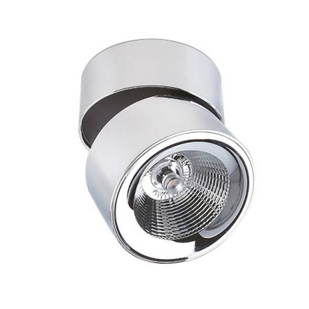 Lamp sufitowa natynkowa plafon  walec chrom Scorpio  Azzardo LC1295-M-CH,  AZ1452