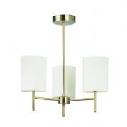 Lampa sufitowa BRIO antyczny mosiądz ENDON LIGHTING BRIO-3AB  