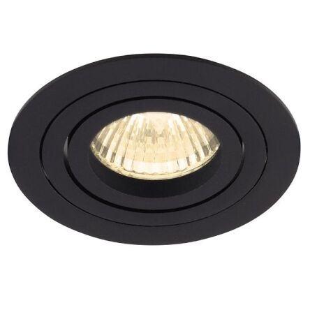 Lampa sufitowa SIGNAL I H0086 MAXLIGHT Techniczna WPUSZCZANA czarna IP20 GU10