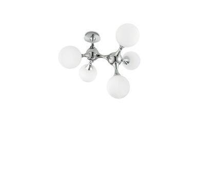 Plafon Nodi PL5 073712 NOWOCZESNY IP20  METAL / SZKŁO oprawa w stylu nowoczesnym Ideal Lux LAMPA WEWNĘTRZNA  