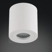 Lampa sufitowa natynkowa RULLO BIANCO IP44  techniczna tuba okrągła biała