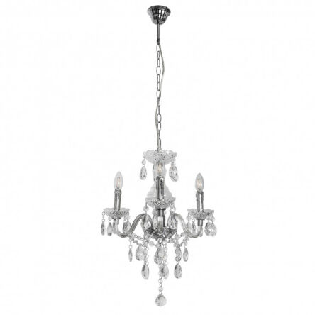 Żyrandol Whiz L.90690/3CLE Italux  chrom styl pałacowy elagancki