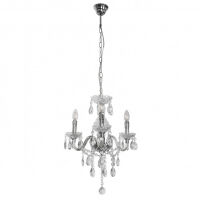 Żyrandol Whiz L.90690/3CLE Italux  chrom styl pałacowy elagancki