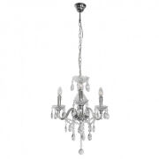 Żyrandol Whiz L.90690/3CLE Italux  chrom styl pałacowy elagancki