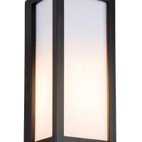 Kinkiet zewnętrzny latarnia VENTO AZ4348 Azzardo metal akryl czarny