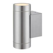 Kinkiet zewnętrzny PIPE 107917 Markslojd IP44 Świeci góra-dół nowoczesny IP44 Wys. 16 cm w kolorze aluminium 
