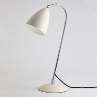 Lampa stołowa Joel Table- Astro 4545 dla ucznia ruchome stalowe ramię klosz kielich E27 kremowa
