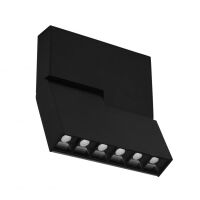 Reflektor Lunar 6x1W magnetic czarny Light Prestige  PLASTIK METAL LED do własnej kompozycji 390 LM, 3000K  LP-561-MAG-BK lampa techniczna
