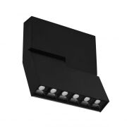 Reflektor Lunar 6x1W magnetic czarny Light Prestige  PLASTIK METAL LED do własnej kompozycji 390 LM, 3000K  LP-561-MAG-BK lampa techniczna