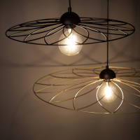 LAMPA WISZĄCA FLOWER 32055 SIGMA DRUCIANA W KSZTAŁCIE KWIATU