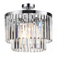Plafon lampa sufitowa VETRO LP-2910/4C Light Prestige Elegancka w stylu pałacowym 