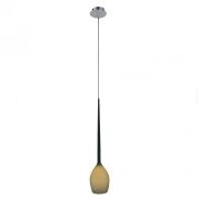 Lampa wisząca Izza 1 oliwkowa AZzardo MD1288A-1M AZ1220  szklany klosz nowoczesny