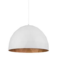 Lampa wisząca DIAMENT L 31370 SIGMA BIAŁA MIEDZIANA 50 CM