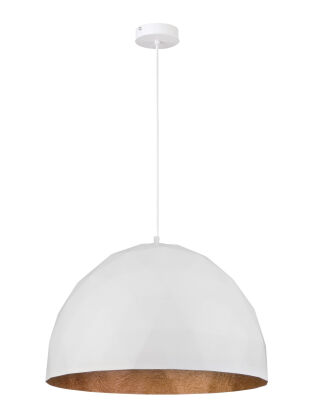 Lampa wisząca DIAMENT L 31370 SIGMA BIAŁA MIEDZIANA 50 CM