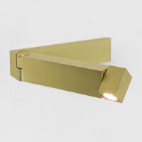 Lampa ścienna Tosca- Astro 7548 do czytania regulowana głowica LED włącznik na obudowie złoty mat 1157007