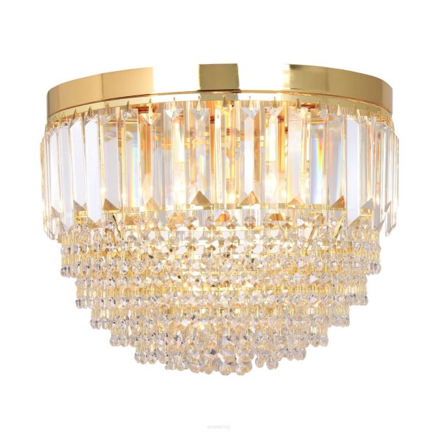 FC19003/5 CHARLOTTE LAMPA SUFITOWA ZŁOTA/GOLD ZUMALINE