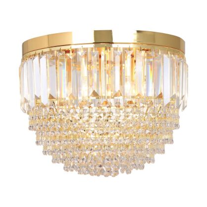FC19003/5 CHARLOTTE LAMPA SUFITOWA ZŁOTA/GOLD ZUMALINE