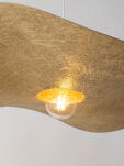 Lampa wisząca KAPELLO 32338 SIGMA kapelusz 76 cm biały/złoty - 3