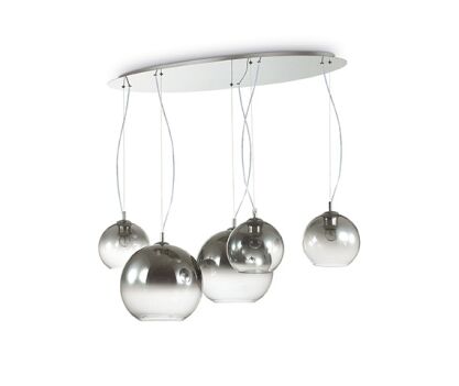 Lampa wisząca Discovery Fade SP5 138305 NOWOCZESNY IP20  METAL Ideal Lux LAMPA WEWNĘTRZNA OPRAWA W NOWOCZESNYM STYLU
