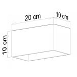 PLAFON SOLLUX Prostokątny Plafon QUAD MAXI Szary Nowoczesna Lampa na Sufit Oświetlenie LED SL.0382 Sollux Lighting - 4