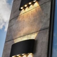 Kinkiet GINNA 3 IP 54 lampa ścienna AZ3484 Azzardo LED 6W 3 źródła światła idealna do salonu