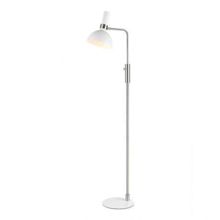 Lampa podłogowa Larry 107501 Markslojd skandynawski styl minimalistyczna biała nowoczesna oprawa stojąca 